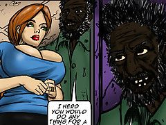 interracial comics bbc deep throat..