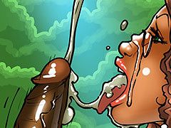 interracial comics bbc deep throat..