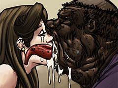 interracial comics bbc deep throat..