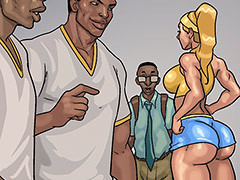 interracial comics bbc deep throat..