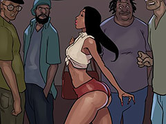 interracial comics bbc deep throat..