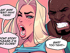 interracial comics bbc deep throat..