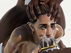 interracial comics bbc deep throat..