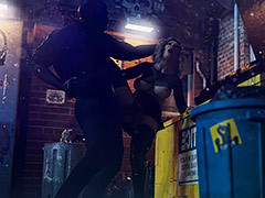 With a loud grunt he shoved..