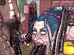 Pinup comics - I want ah big..