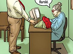 Trained to take me balls..