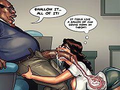 interracial comics bbc deep throat..